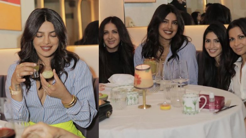 न्यूयॉर्क में पहली बार अपने रेस्टोरेंट पहुंची Priyanka Chopra, पानी पुरी खाते हुए फोटो की शेयर