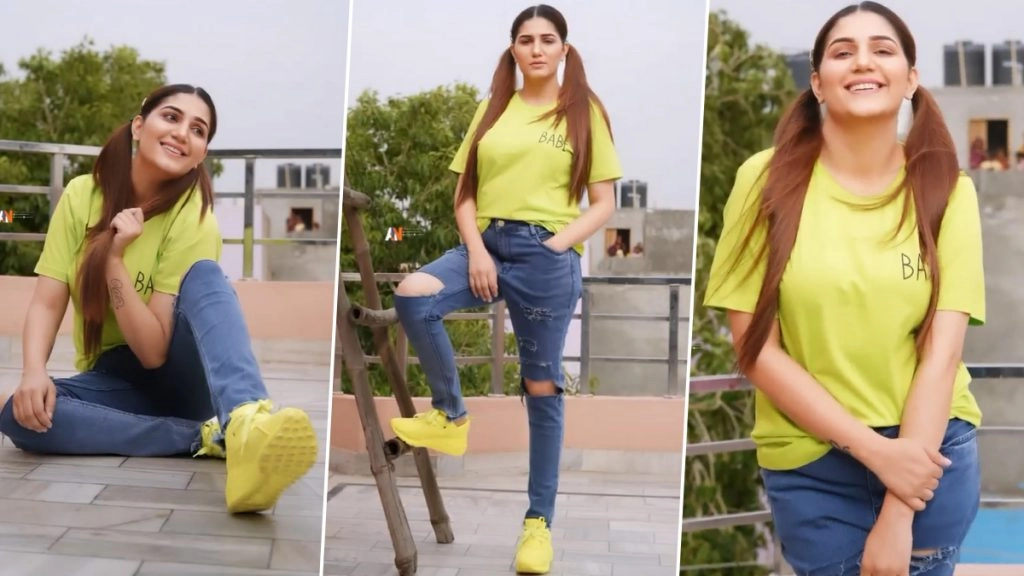 सपना चौधरी का नया हेयर स्टाइल कर देगा आपको खुश, देखें हरयाणवी डांसर का सेक्सी स्टाइल