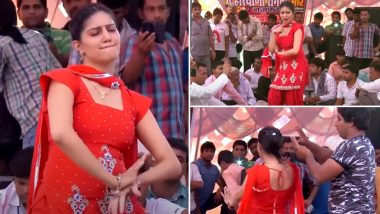Sapna Choudhary ने पति Veer Sahu के हरयाणवी गीत Heartthrob पर लगाए ठुमके, देसी भाभी अवतार में Video Viral