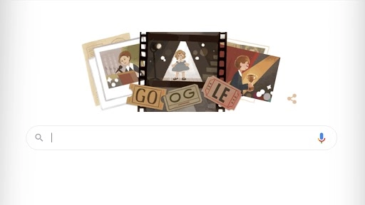 गूगल ने शानदार डूडल बनाकर हॉलीवुड आइकन शर्ले टेम्पल को किया सम्मानित