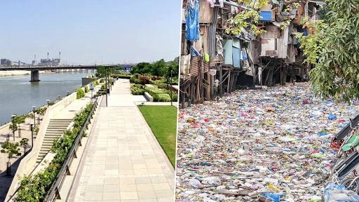 प्लास्टिक से भरी फिलीपींस रिवर की तुलना हो रही है मुंबई की मीठी नदी से, जानें वायरल तस्वीर का सच