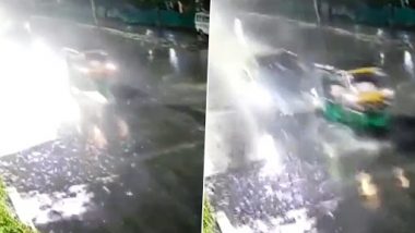 Live Accident: हैदराबाद में बेकाबू लग्जरी कार बनी ऑटो पैसेंजर के लिए मौत की वजह, देखें खौफनाक वीडियो