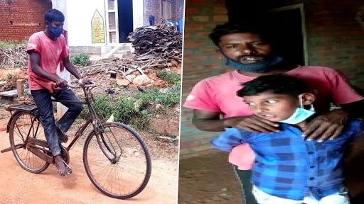 बेटे की दवाई के लिए मजबूर पिता ने सायकिल से तय की 300 किमी की दूरी, 45 वर्षीय व्यक्ति का जस्बा देख लोग हैं हैरान