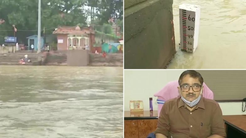 Bihar: भारी बारिश से पटना के गांधी घाट पर गंगा नदी का जलस्तर बढ़ा, केंद्रीय जल आयोग के निदेशक ने बताया- जलस्तर खतरे के निशान से काफी नीचे