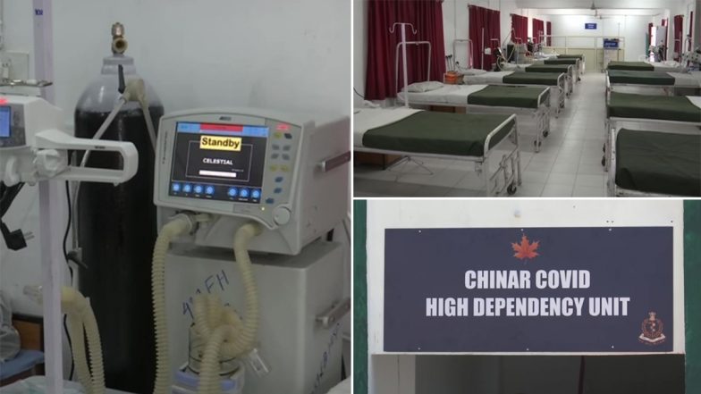 Jammu and Kashmir: भारतीय सेना की चिनार कॉर्प्स ने कोविड-19 अस्पताल राज्य को समर्पित किया