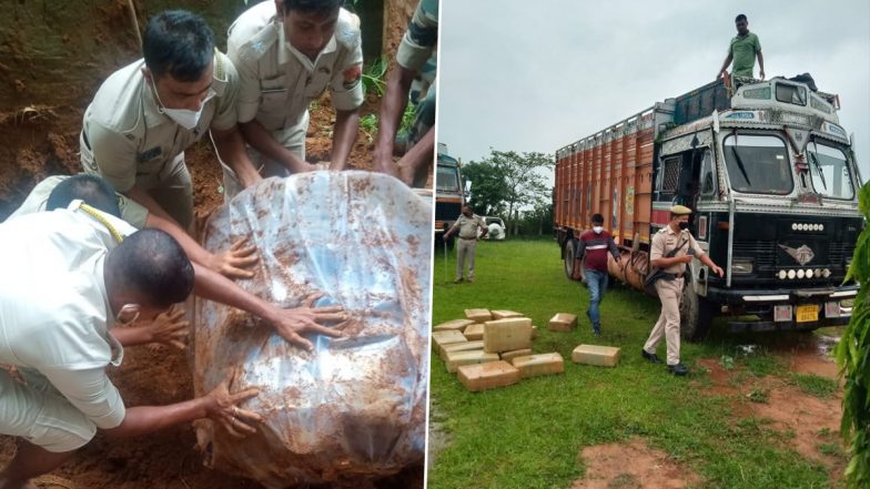 Tripura: त्रिपुरा में 50 लाख रुपए की 500 किलोग्राम सूखी भांग बरामद की, ड्राइवर गिरफ्तार