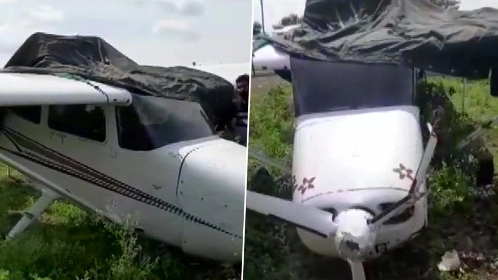 सागर में सेसना विमान रनवे से उतरी, बाल-बाल बची ट्रेनी महिला पायलट, ज्योतिरादित्य सिंधिया ने लिया संज्ञान