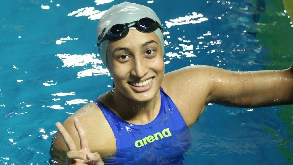 Maana Patel ने रचा इतिहास, ओलंपिक में क्वालीफाई कर बनीं पहली भारतीय महिला तैराक