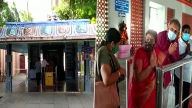 Tamil Nadu Unlock: कोयंबटूर में आज से श्रद्धालुओं के लिए मंदिर खुल गए हैं