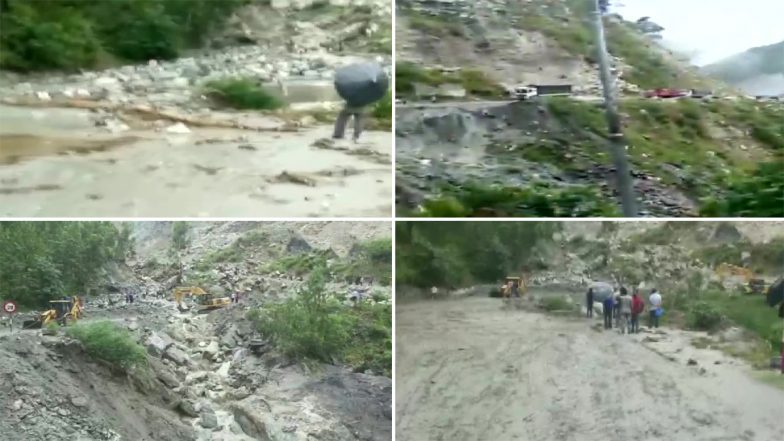 Himachal Pradesh: भारी बारिश के बाद शिमला के पास नेशनल हाईवे हुआ ब्लॉक