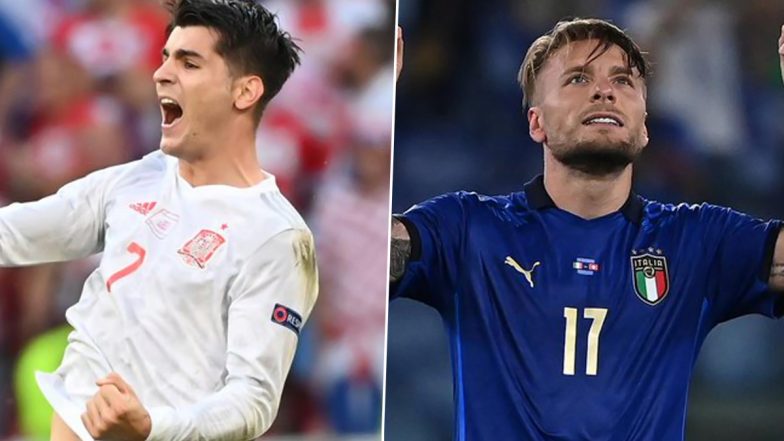 Euro Cup 2020: स्पेन और इटली के बीच खेला जाएगा यूरो कप का पहला सेमीफाइनल, होगी कांटे की टक्कर