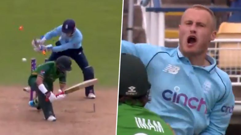 ENG vs PAK 3rd ODI: इंग्लैंड के इस गेंदबाज ने इमाम उल हक को खतरनाक फिरकी में फंसाकर मचाई सनसनी, यहां देखें वीडियो
