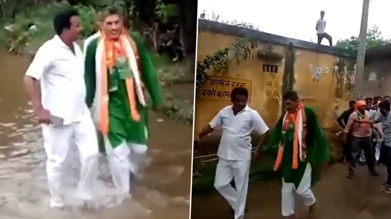 UP: चुनाव के करीब 4 साल बाद पहली बार गांव पहुंचे BJP विधायक कमल सिंह मलिक, नाराज ग्रामीणों ने गंदे पानी में घुमाया, देखें वीडियो