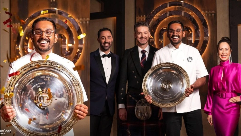 जस्टिन नारायण ने Masterchef Australia Season 13 की ट्रॉफी अपने नाम की 