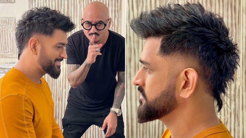 MS Dhoni New Look: पूर्व कप्तान धोनी ने किया Makeover, देखें उनका नया लुक