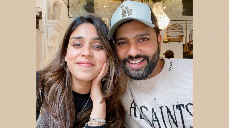 Rohit Sharma ने अपनी पत्नी Ritika Sajdeh के साथ शेयर की खूबसूरत तस्वीर
