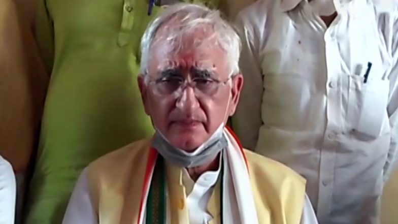 2जी स्पेक्ट्रम मामले में पीएम नरेंद्र मोदी और विनोद राय पर निशाना साधा: सलमान खुर्शीद