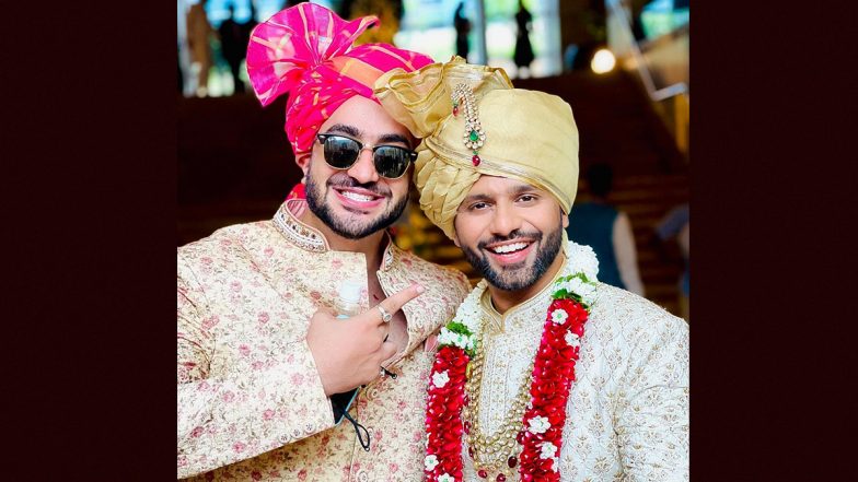 Rahul Vaidya की शादी में बेस्ट फ्रेंड Aly Goni ने की जूतों की रक्षा, वीडियो आया सामने