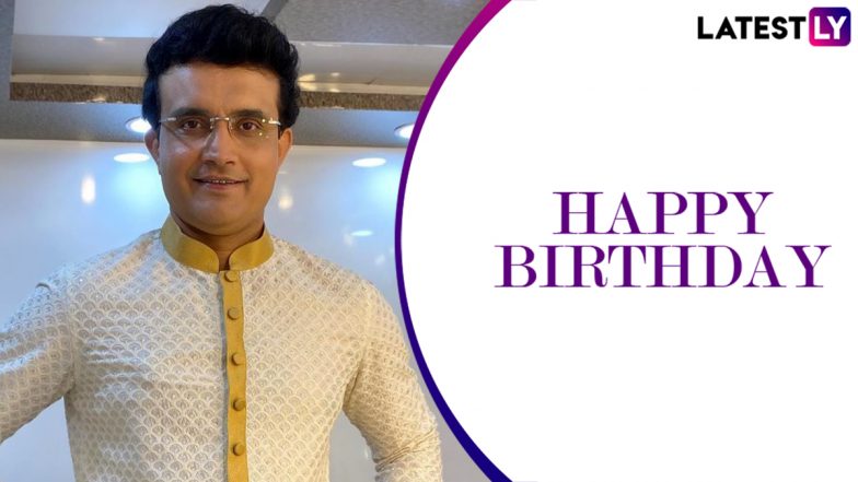 Happy Birthday Sourav Ganguly: 49 साल के हुए 'दादा', दिग्गजों ने कुछ इस तरह दी बधाई