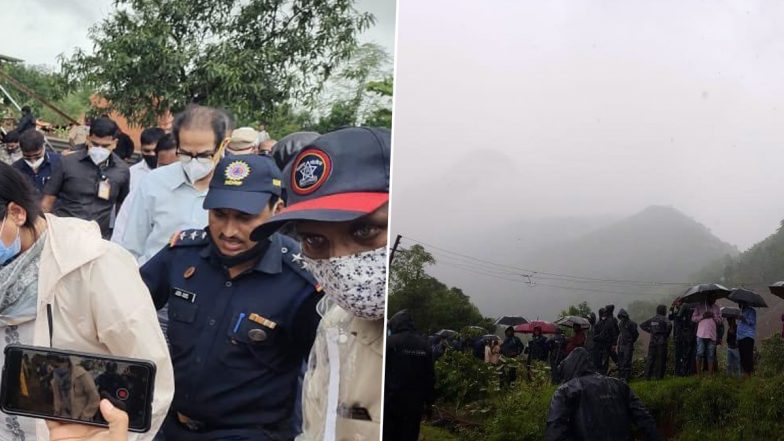 Maharashtra Flood: महाराष्ट्र में बारिश ने मचाई तबाही, सीएम उद्धव ठाकरे ने किया रायगढ़ का दौरा