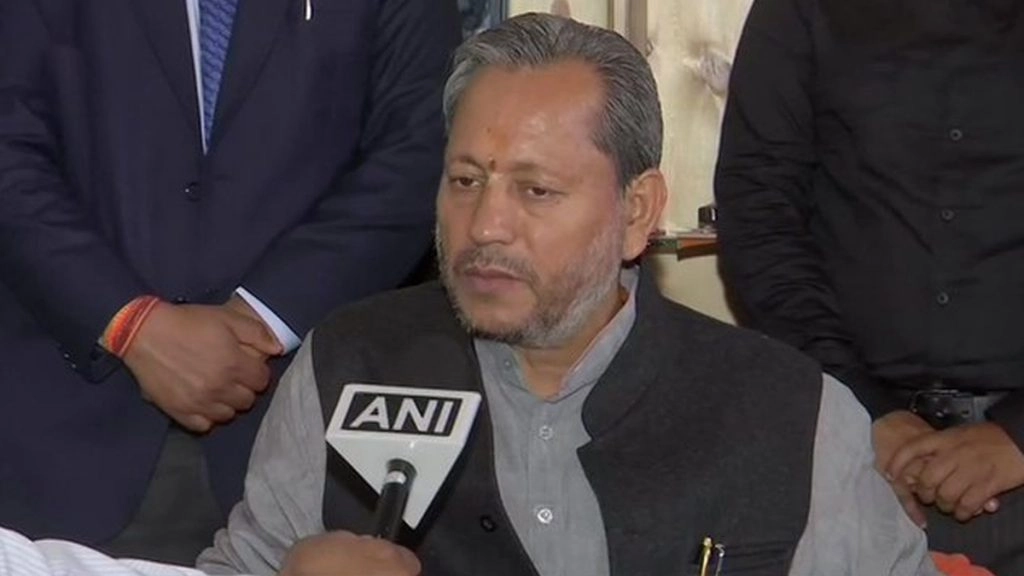 प्रेस कॉन्फ्रेंस में अपने इस्तीफे पर कुछ नहीं बोले सीएम तीरथ सिंह रावत 