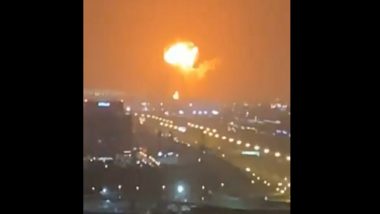 VIDEO: दुबई के विशाल बंदरगाह पर जहाज में भीषण विस्फोट, 25 किलोमीटर दूर तक की इमारतें हिलीं