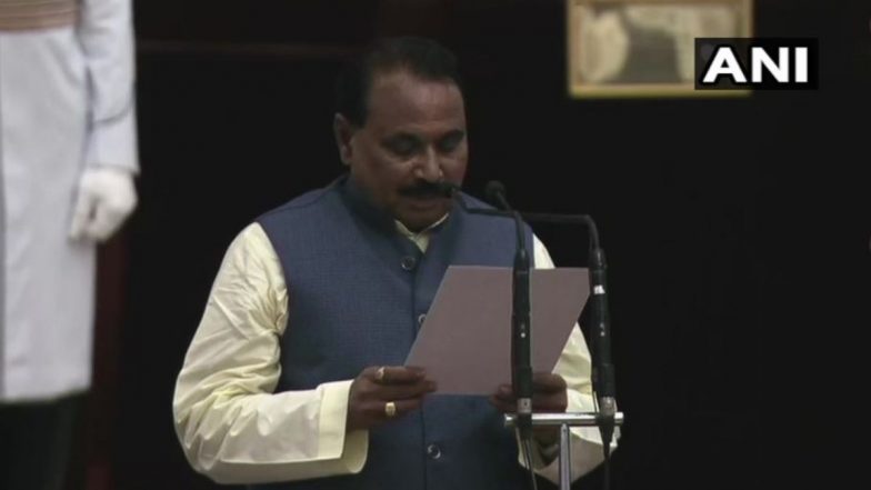 Cabinet Expansion 2021: पांच बार के सांसद भानु प्रताप सिंह वर्मा ने ली केंद्रीय मंत्री के तौर पर शपथ