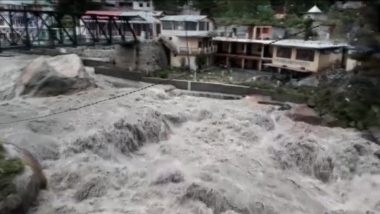उत्तराखंड: भारी बारिश के बाद बढ़ा गंगा नदी का जल स्तर