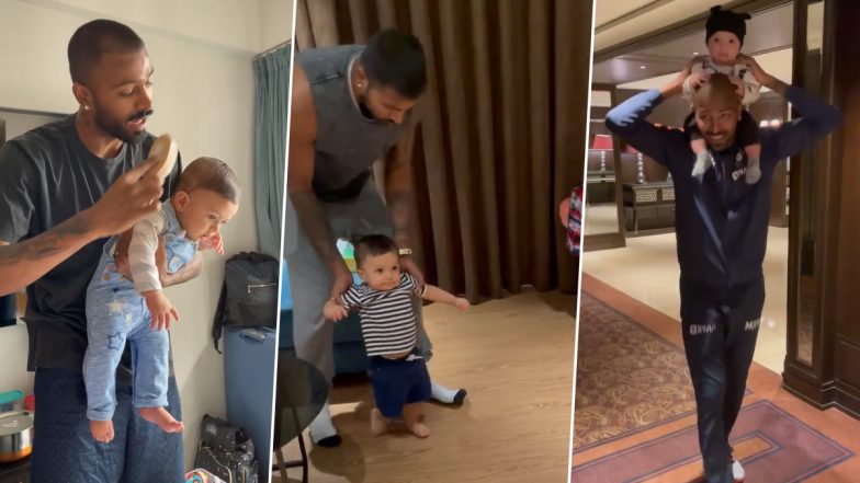 Hardik Pandya ने बेटे अगस्त्य के पहले जन्मदिन पर दिल छू लेने वाला वीडियो किया शेयर, आप भी देखें
