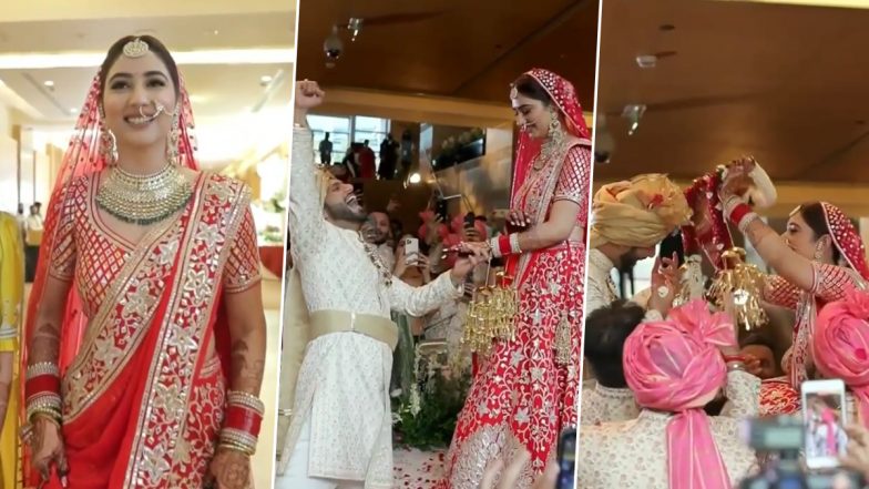 शादी के बंधन में बंधे Rahul Vaidya और Disha Parmar, मंडप से वीडियो आया सामने
