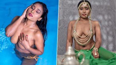 Miss Bikini 2015 रह चुकी मॉडल Nikita Gokhale स्विमिंग पूल में हुईं Topless, Nude फोटोशूट से मचा बवाल