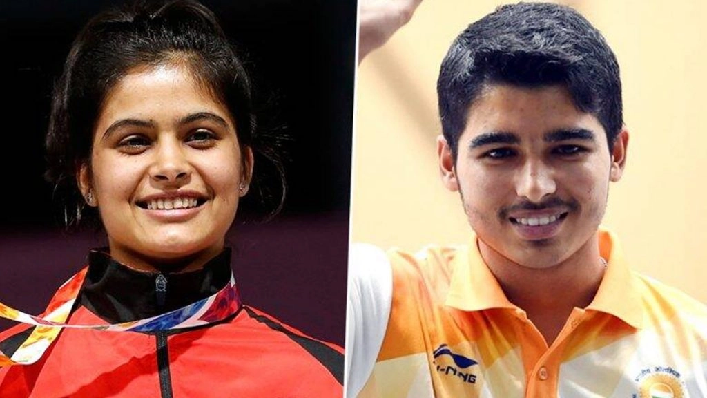 सौरभ चौधरी और मनु भाकर सातवें स्थान पर रहे