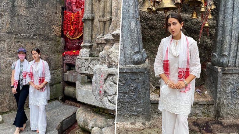 Sara Ali Khan ने असम के कामाख्या देवी मंदिर में टेका मत्था, शेयर की भक्ति भाव से भरी ये तस्वीरें
