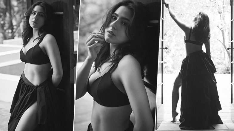Sara Ali Khan की मोनोक्रोम सीरीज की हर ओर चर्चा