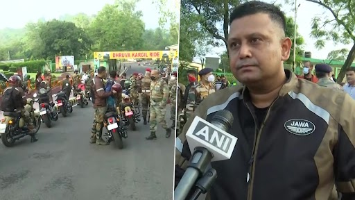 Kargil Vijay Diwas 2021: भारतीय सेना ने कारगिल विजय दिवस की 22वीं वर्षगांठ के उपलक्ष्य में उधमपुर से द्रास तक बाइक रैली का आयोजन किया, देखें तस्वीरें