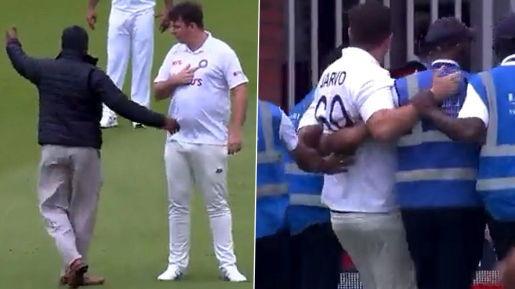 ENG vs IND: भारतीय जर्सी पहनकर मैदान में घुसा बाहरी व्यक्ति, उसकी हरकतों से हुआ जमकर हंगामा, देखें वीडियो 