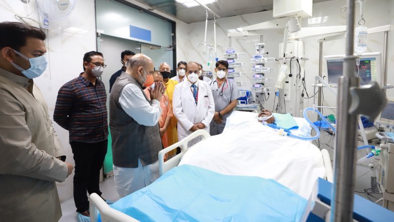 Kalyan Singh Health Update: पूर्व मुख्यमंत्री कल्याण सिंह से मिलने अस्पताल पहुंचे केंद्रीय गृह मंत्री अमित शाह
