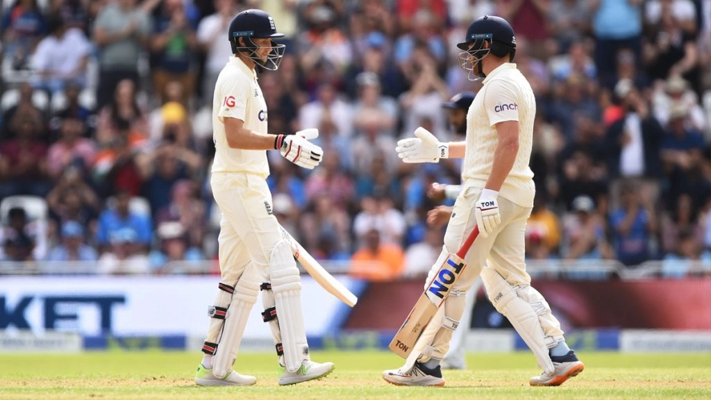  ENG vs IND 2nd Test Day 3 (Lunch Report): जो रूट और जॉनी बेयरस्टो ने विकेट पर जमाया पैर, इंग्लैंड 216/3