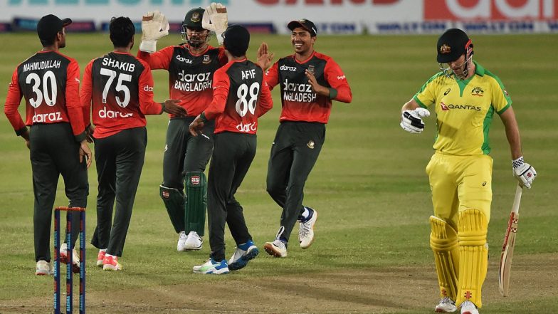 Ban vs Aus T20 Series 2021: बांग्लादेश ने ऑस्ट्रेलिया को तीसरे टी20 मुकाबले में हराकर रचा इतिहास, बनाया अनोखा रिकॉर्ड