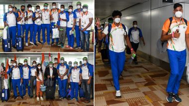 Tokyo Olympics 2020: टोक्‍यो ओलंपिक से दिल्ली पहुंचे पदक विजेता, एयरपोर्ट पर हुआ भव्‍य स्‍वागत