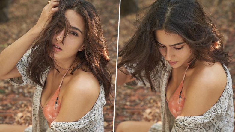 Sara Ali Khan Photo: सारा अली खान का बोल्ड लुक आया सामने, बिकिनी में शेयर की हॉट तस्वीरें