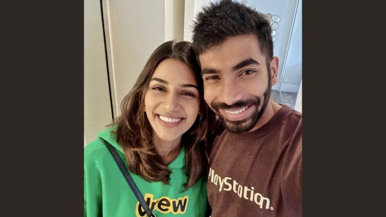 लॉर्ड्स टेस्ट में कहर बरपाने के बाद Jasprit Bumrah ने पत्नी Sanjana Ganesan संग शेयर की खूबसूरत तस्वीर