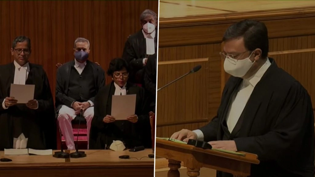 सुप्रीम कोर्ट के नौ नए जजों ने ली पद की शपथ