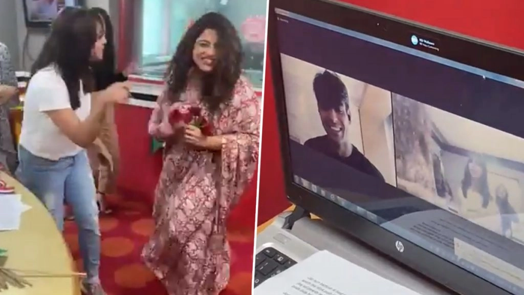 नीरज चोपड़ा का इंटरव्यू लेते वक्त RJ Malishka ने सहयोगी महिलाओं के साथ किया ऑनलाइन डांस