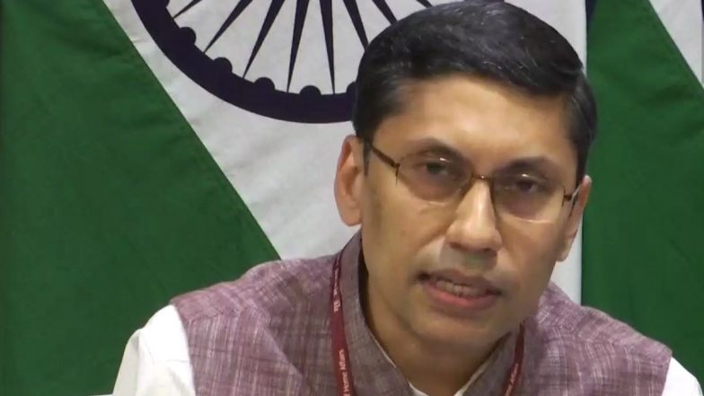 पैंगोंग त्सो झील के पास चीन द्वारा पुल तैयार करने की खबरों पर विदेश मंत्रालय ने कही यह बात
