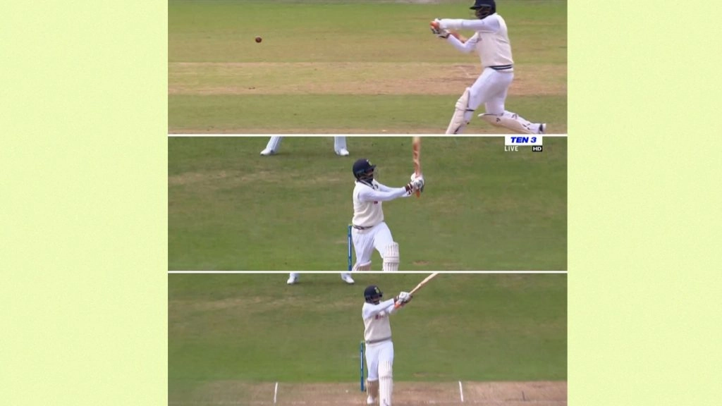 बुमराह ने की शानदार बल्लेबाजी