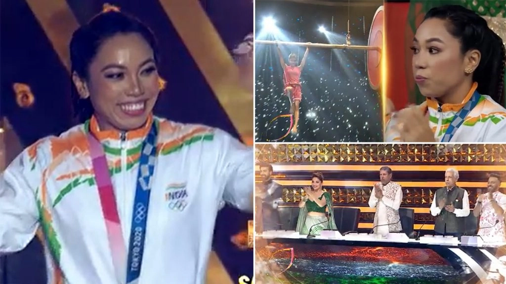 डांस दीवाने 3 के सेट पर भावुक हुई मीराबाई चानू 