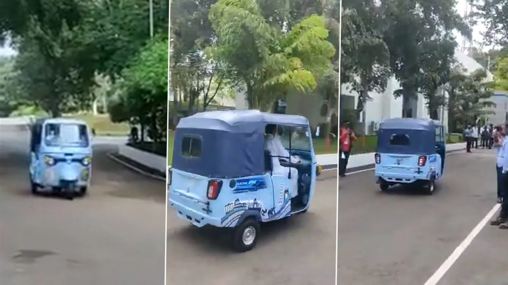  डिप्टी सीएम अजित पवार बारामती की सड़कों पर ऑटो रिक्शा दौड़ाते दिखे