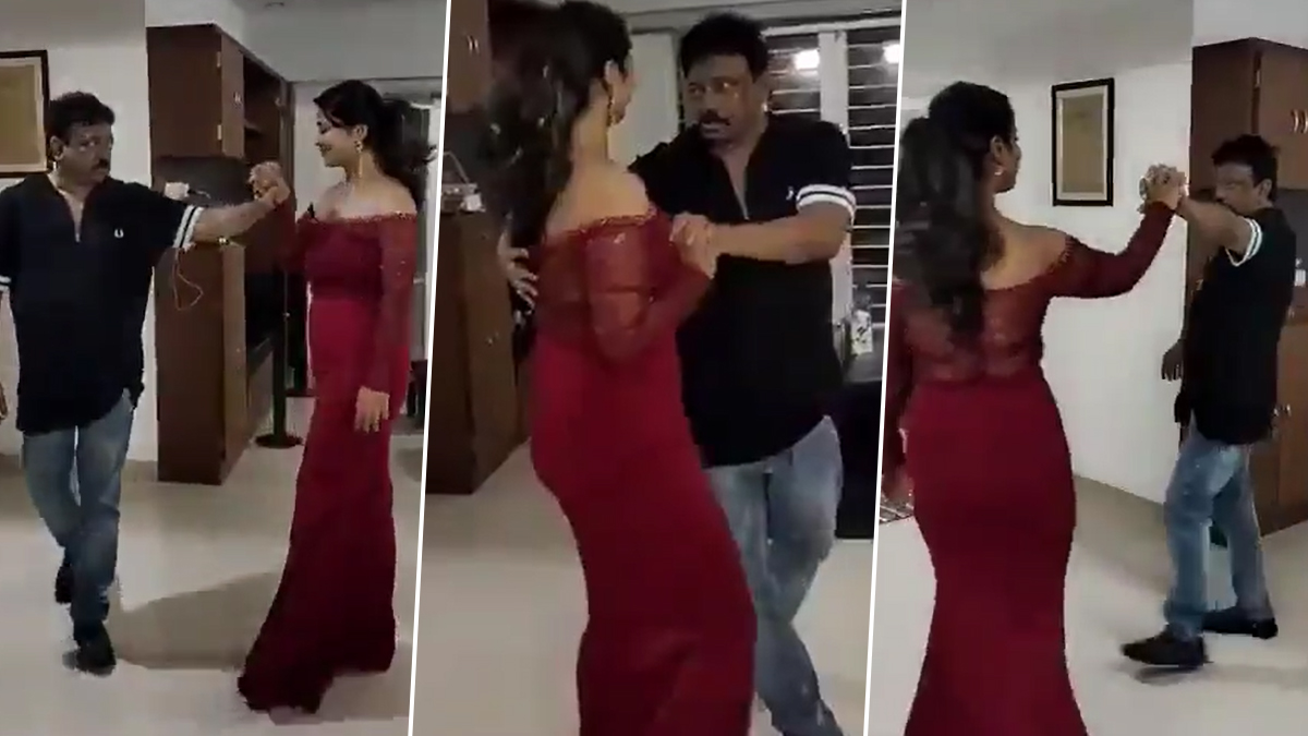 Inaaya Sultana shared the video with Ram Gopal Verma, was seen dancing in a  sensuous manner - MoviesDarpan