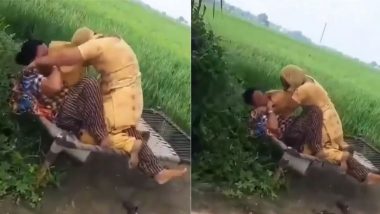 खेत में दो महिलाओं के बीच जमकर होने लगी हाथापाई, कैमरे को देखते ही हुआ ये हाल (Watch Viral Video)
